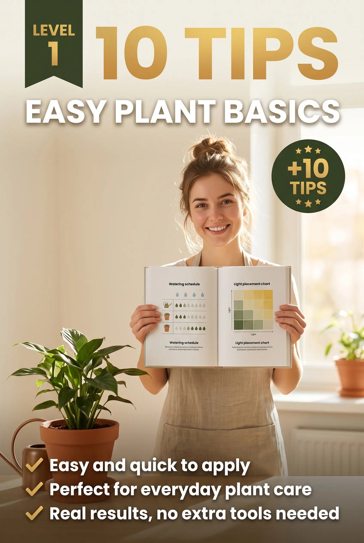 Level 1 – 10 Tips: Easy Plant Basics
